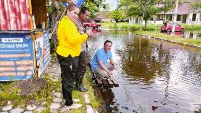 Polresta Palangka Raya bersama Satgas Darurat Bencana Tinjau Kawasan Terdampak Banjir