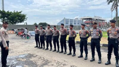 Polresta Pati Siagakan Personel untuk Mencegah Gangguan dan Memastikan Keselamatan Petugas Pemilu