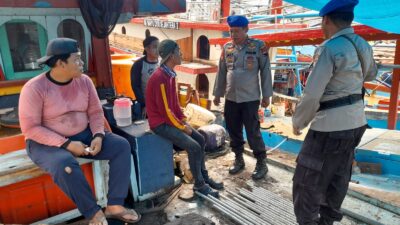Tim Terpadu Maritim Juwana Pati Patroli di Alur Sungai Silugonggo, Ini Sasarannya