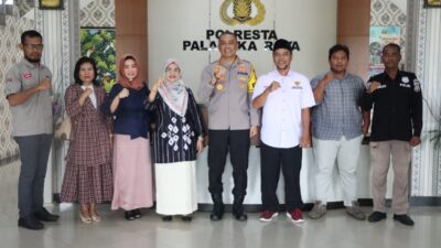 Kapolresta Palangka Raya Terima Kunjungan Silaturahmi Komisi Informasi Kalteng