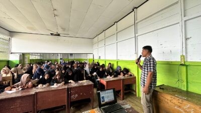 Polres Barito Utara Beri Penyuluhan Hukum & Bahaya Narkoba kepada Tenaga Pendidikan