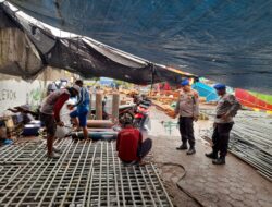 Tim Terpadu Maritim Juwana Memantau Kapal Perikanan di Alur Sungai Silugonggo