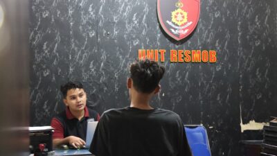 Polres Banjarnegara Menangkap Seorang Pemuda Penjual Bahhan Peledak Mercon