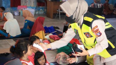 Rumkit Bhayangkara Periksa Kesehatan 189 Korban Banjir di Kota Palangka Raya