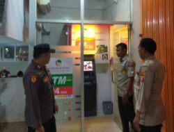 Polres Sukamara Sambang Ke Petugas Keamanan Bank Kalteng