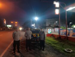 Personil Polres Sukoharjo Patroli Antisipasi Gangguan Kamtibmas Selama Ramadhan