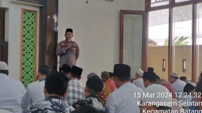 Kapolsek Batang Kota Ajak Masyarakat Menjaga  Kondusivitas Kamtibmas Selama Ramadan