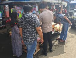 Polsek Margoyoso Gagalkan Peredaran Petasan di Pasar Bulumanis