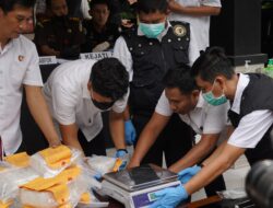 Sebanyak 48,9 Kilogram Sabu Hasil Pengungkapan, Dimusnahkan Polda Jawa Tengah