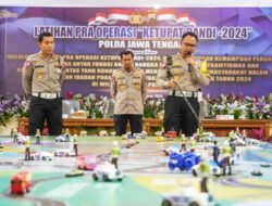 Jelang Operasi Ketupat Candi 2024, Polres Batang Menyiapkan Rambu Petunjuk Rawan Lakalantas