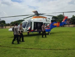 Polda Jawa Tengah Cek Kesiapan Arus Mudik Pakai Helikopter, Ini Hasilnya