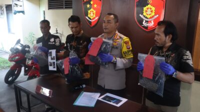 Release Kasus Curat Pecah Kaca, Kapolresta P. Raya: Tersangka Berinisial M dan H