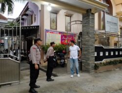 Pengamanan Rangkaian Perayaan Paskah Ratusan Personil Polres Sukoharjo Diterjunkan