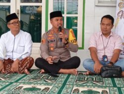 Gelar Jumat Curhat, Polres Jembrana Kunjungi Masjid Al Falah Desa Tegal Badeng Timur