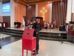 Sterilisasi di Gereja Jelang Perayaan Paskah, Brimob Kalteng Antisipasi Gangguan