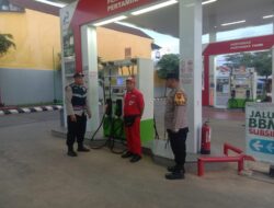 Polsek Cluwak Lakukan Patroli SPBU, Pastikan Ketersediaan dan Transaksi BBM Lancar
