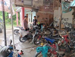 Patroli Dialogis, Bhabinkamtibmas Polsek Gunem Rembang Larang Pemilik Bengkel Menjual Knalpot Brong