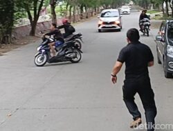 Balap Liar di Kokrosono Semarang Dibubarkan Polisi,Dua Motor Ditinggal Lari