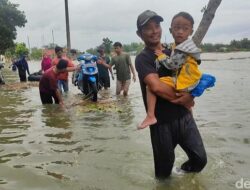 Akibat Tanggul Sungai Dombo Jebol, 100 Warga Prampelan Mengungsi