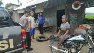 Personil Polsek Pancur Sosialisasi Pencegahan Penggunaan Knalpot Bising