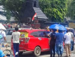 Sebagian Jalan Pahlawan Semarang Sempat Ditutup : Ada Demo Sopir Taksi Online