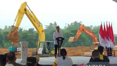 Jokowi Menandai pembangunan Paralympic Training Center di Karanganyar