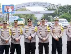 Jelang Hari Raya Polda Jawa Tengah bersama Polres Rembang Cek Jalur Mudik Jateng-Jatim