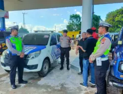 Antisipasi Kelangkaan BBM, Polres Lamandau patroli rutin di SPBU