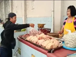 Pedagang Pasar Pagi Salatiga Resah, Daging Ayam Dagangan Sering Digondol Maling
