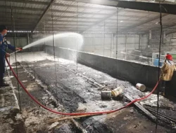 Terjadi Kabakaran di Pabrik Tekstil di Sidoharjo Sragen