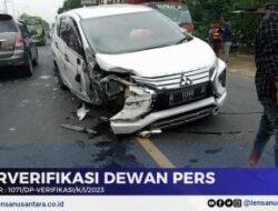 4 Mobil Terlibat Kecelakaan Beruntun di Banjarnegara