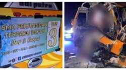 Kecelakaan Bus Rombongan SMA di Tol Semarang