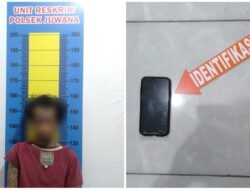 Polisi Tangkap Tersangka Jambret Handphone di SPBU Ngebruk Juwana
