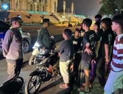 60 Sepeda Motor Knalpot Brong Terjaring Razia di Karanganyar