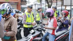 267 Pelanggar Terjaring Razia KRYD Yang Di Gelar Satlantas Polres Rembang