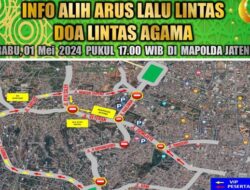 Ada Polda Jawa Tengah Bersholawat, Sejumlah Ruas di Semarang Dialihkan