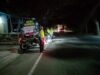 Beri Rasa Aman Masyarakat, Sat Samapta Polres Jembrana Laksanakan Blue Light Patrol