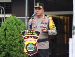 Jelang KTT WWF KE- 10 di Bali, Polres Jembrana Siapkan Pengamanan