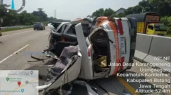Kronologi Ambulans asal Klaten Kecelakaan di Tol Batang-Semarang
