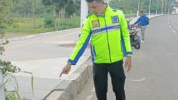Pemotor Bonceng 3 Tabrak Trotoar di Jalan Bung Karno Purwokerto, Satu Orang Meninggal
