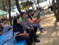 Polri Pastikan Keamanan Pengunjung Karang Jahe Beach di Hari ke 3 Libur Panjang