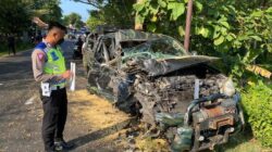 Kronologi Laka Maut 2 Mobil Adu Banteng di Wonogiri Menurut Polisi