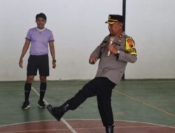 Jelang Hari Bhayangkara ke-78, Polres Humbahas Gelar Turnamen Futsal Kapolres Cup