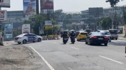 Polisi Lakukan Contra Flow Setelah Truk Terguling di Gombel Semarang