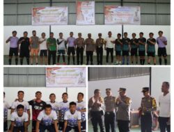Meriahkan Hari Bhayangkara ke-78, Polres Humbahas Gelar Turnamen Futsal Kapolres Cup