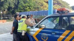Polresta Banyuwangi Gelar Operasi Sadar Keselamatan Lalu Lintas di Terminal Sritanjung