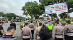 Antisipasi Gangguan Kamseltibcarlanras, Polres Banjarnegara Gelar Pengamanan Car Free Day
