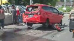 Kecelakaan Beruntun di Tol Bawen Semarang: Mobil dan Motor Terdampak