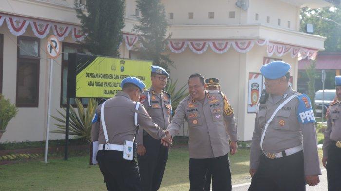 Slogan Perkasa: Kapolres Humbahas dan Bid Provam Polda Sumut Tingkatkan