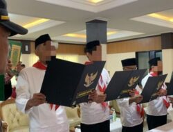 Tinggalkan NII, 4 Napiter di Lapas Semarang Ikrar Setia NKRI